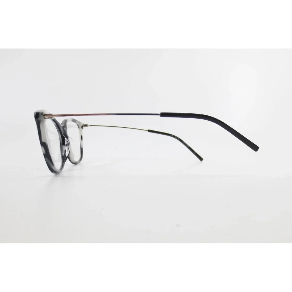 DKNY DK7009 015 Eyeglasses Black White Marble Cat Eye Frames 52-16-135 Womens